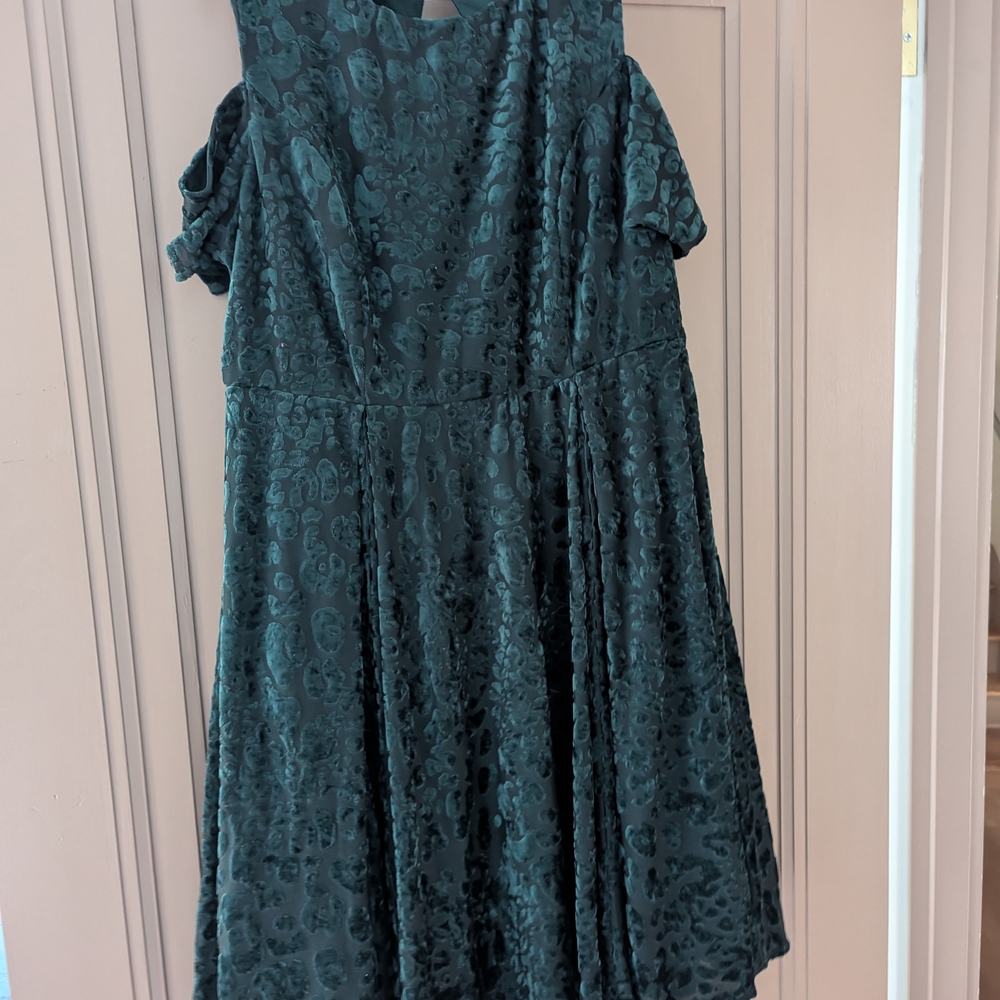 Torrid Dark Green Kids Formal Dress
